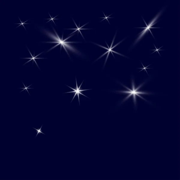 Güzel kıvılcımlar özel bir ışıkla parlar