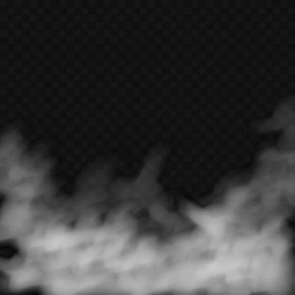 Bulut, yoğun toz bulutu 3D gerçekçi şehir sisi