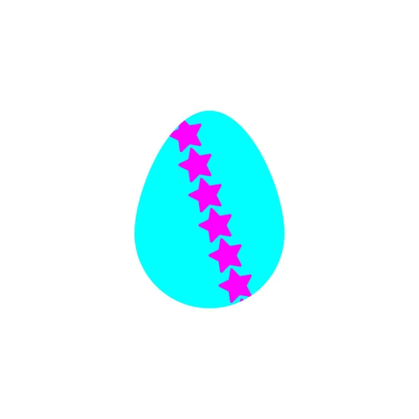 Velikonoční vejce dekorace Dovolená dekorace. Organická složka. — Stockový vektor