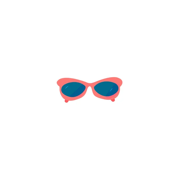 Plantilla de diseño de vectores de gafas de sol. Banner de verano.Vector.Concept el sol — Vector de stock