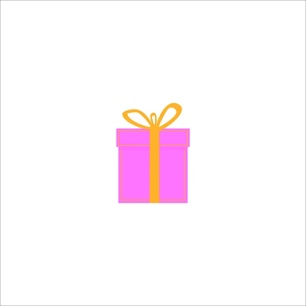 彩色空白纸板包装礼品盒任何设计的礼物 — 图库矢量图片