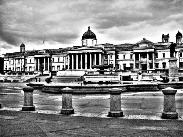 Inglaterra Londres Trafalgar Square — Fotografia de Stock