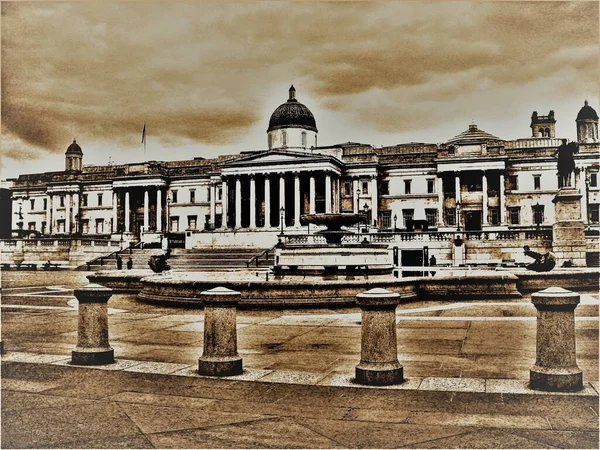 England London Trafalgar Square — Stock Photo, Image