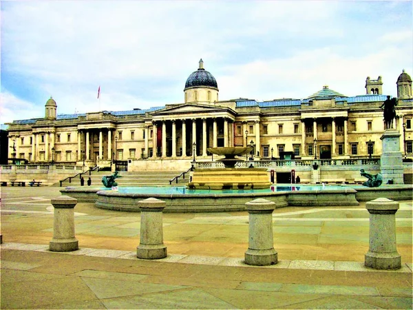 Inglaterra Londres Trafalgar Square — Fotografia de Stock