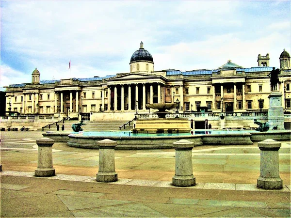 Inglaterra Londres Trafalgar Square — Fotografia de Stock