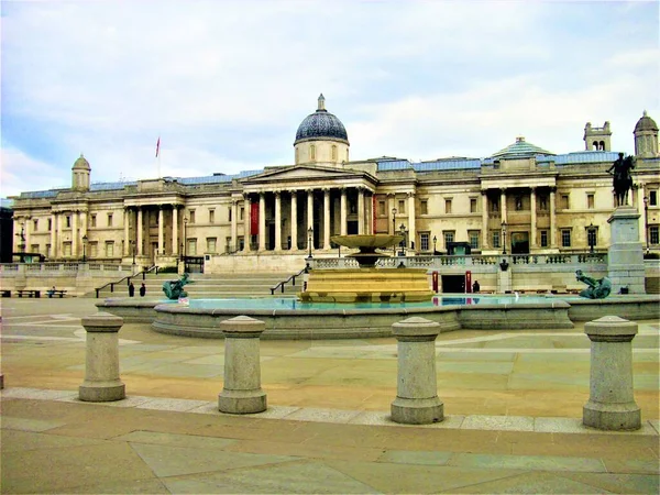 Αγγλία Λονδίνο Πλατεία Trafalgar — Φωτογραφία Αρχείου