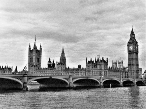 Αγγλία London Westminster Big Ben — Φωτογραφία Αρχείου