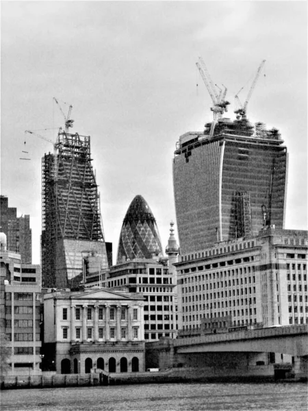 Engeland Londen Stad Brug — Stockfoto