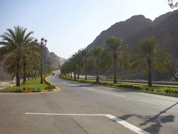 Oman Muscat Stenig Huvudstad Vid Havet — Stockfoto