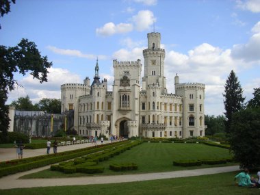 Hluboka nad Vltavou in czechia