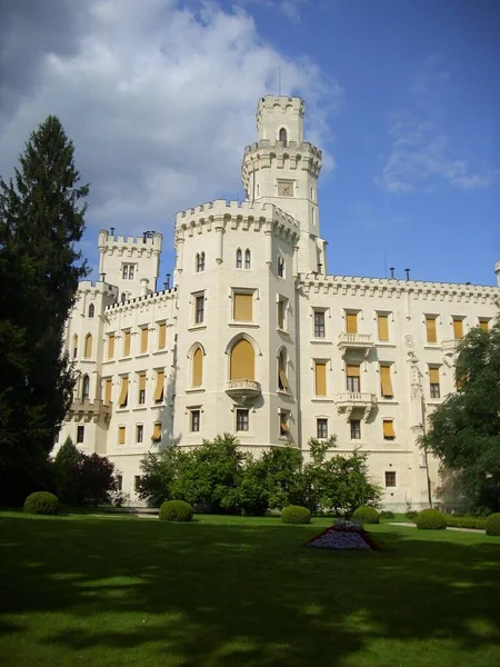 Hluboka Nad Vltavou Chequia — Foto de Stock