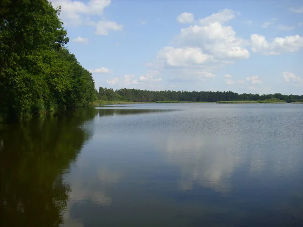 Teichsystem Trebon Zauberhafte Teichlandschaft Auwälder Süden Tschechiens — Stockfoto