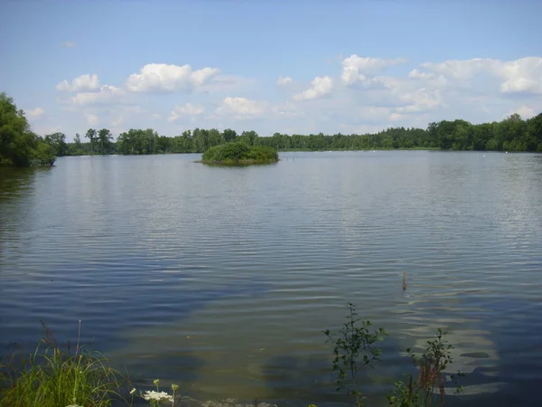 Trebon Pond System Magical Landscape Ponds Floodplain Forests South Czechia — Stock Photo, Image