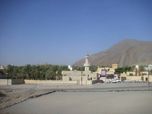 Stadt Und Moschee Oman Nizwa — Stockfoto