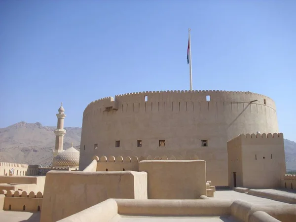 Oman Nizwa Miasto Meczet — Zdjęcie stockowe