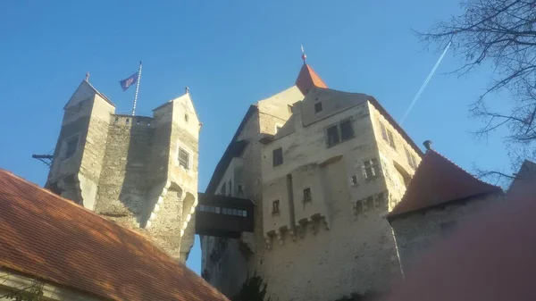 Castelo Pernstejn Tchecoslováquia — Fotografia de Stock