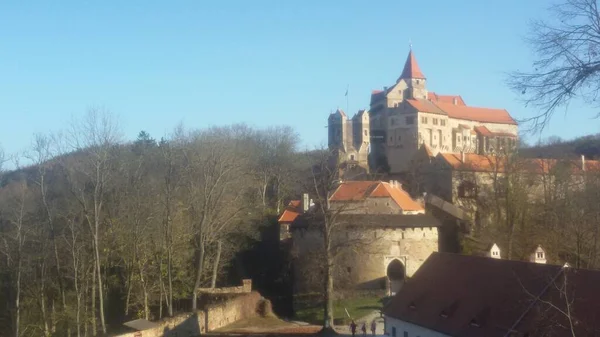 Schloss Pernstejn Tschechien — Stockfoto