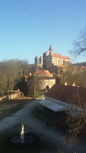 Schloss Pernstejn Tschechien — Stockfoto