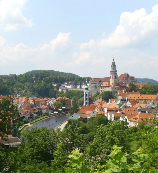 Cesky Krumlov Güney Czechia — Stok fotoğraf