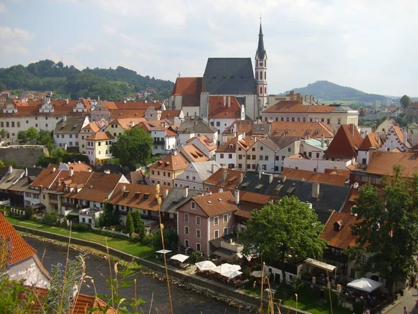 Cesky Krumlov Czechy Południowe — Zdjęcie stockowe