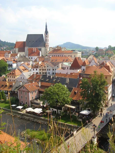 Cesky Krumlov Güney Czechia — Stok fotoğraf