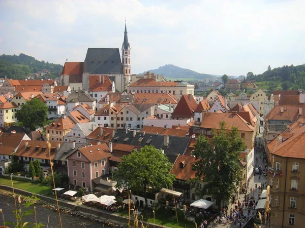 Cesky Krumlov Södra Tsechia — Stockfoto