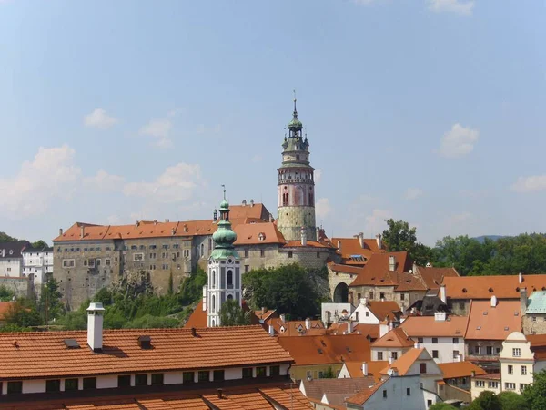 Cesky Krumlov Dél Csehországban — Stock Fotó