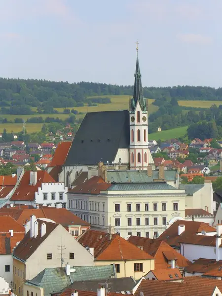 Cesky Krumlov Dél Csehországban — Stock Fotó