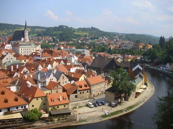 Cesky Krumlov Czechia Meridionale — Foto Stock