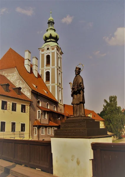 Cesky Krumlov Sur Chequia — Foto de Stock