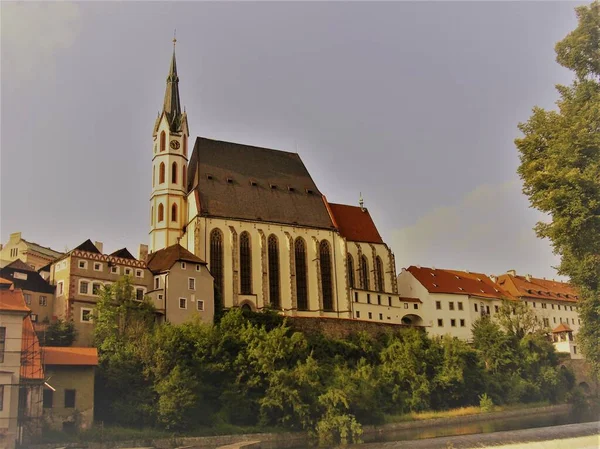 Cesky Krumlov Sur Chequia — Foto de Stock