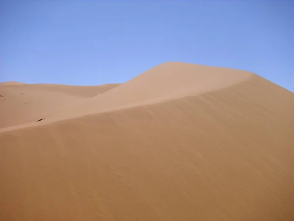 Έρημος Ερημότοπος Και Αμμόλοφος Sahara — Φωτογραφία Αρχείου