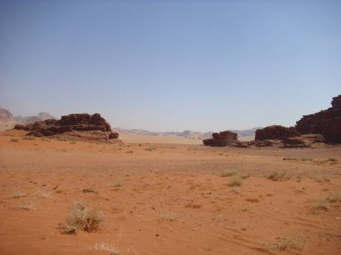 Çöl masası dağları kumsal arazisi