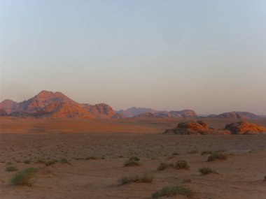 Çöl masası dağları kumsal arazisi