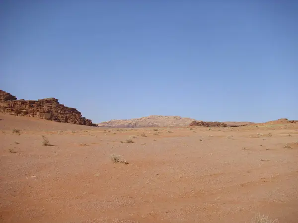 Пустельний Стіл Гори Піщана Пустка — стокове фото