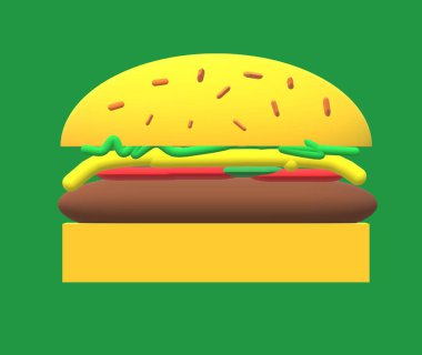 Hamburger, hamburger, hamburger, hamburger, hamburger.