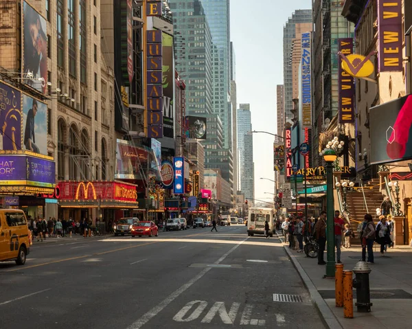 Rua Edifícios Nova York — Fotografia de Stock
