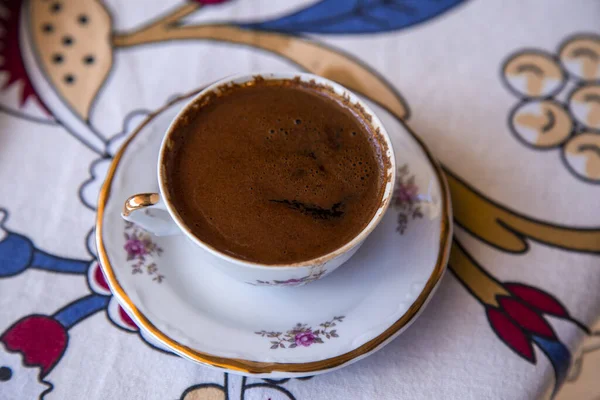 Uma Xícara Café Turco Tradicionalmente Usado Para Adivinhar Xícara Café — Fotografia de Stock