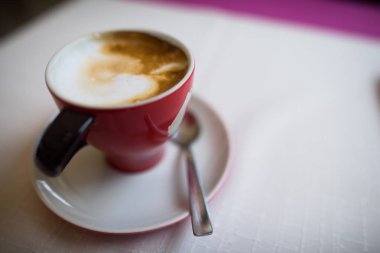 Kahve Kupası sığ dof