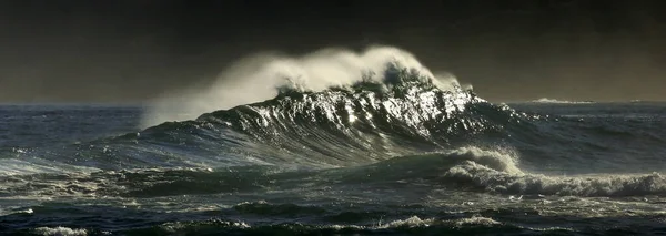 Ondas Atlânticas Beleza Poder Natureza — Fotografia de Stock