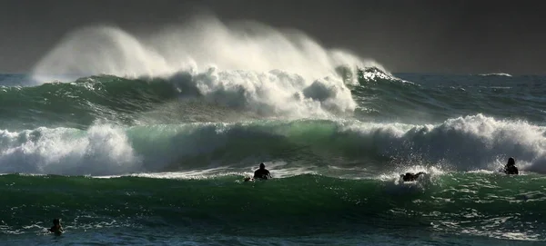 Ondes Atlantiques Beauté Puissance Nature — Photo