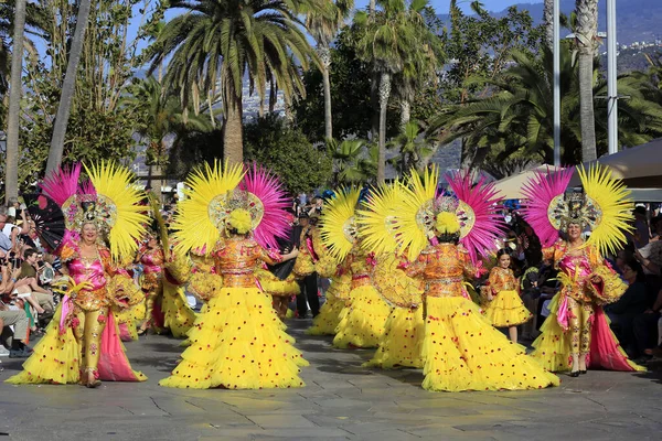Карнавал Tenerife Испания Февраль 2020 — стоковое фото