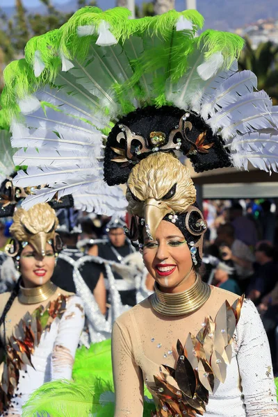 Yıllık Karnaval Tenerife Spanya Şubat 2020 — Stok fotoğraf