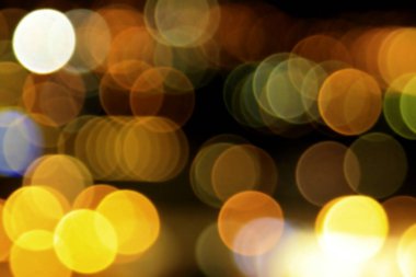 Gece ışıkları arkaplan ve doku