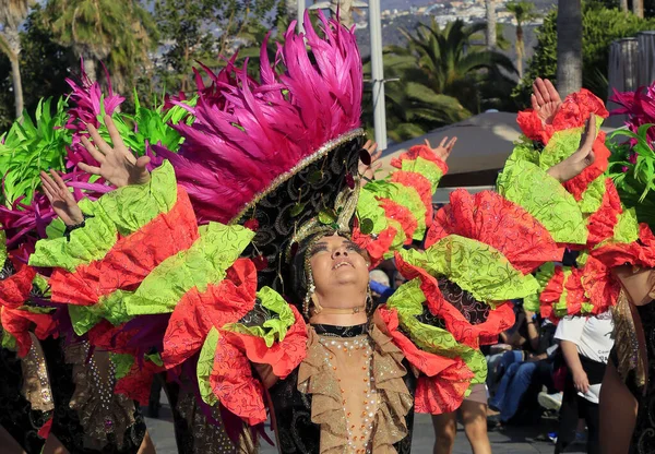 Carnaval Anual Tenerife Espanha Fevereiro 2020 — Fotografia de Stock