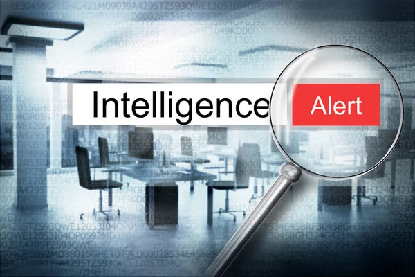 Reading intelligence browser search 3D Illustration — Stock Photo, Image