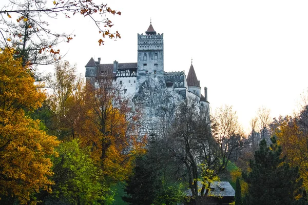 Schloss Bran Das Nationaldenkmal Und Wahrzeichen Rumäniens — Stockfoto
