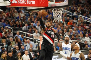 Orlando Magic, 2 Mart 2020 tarihinde Orlando Florida 'daki Amway Center' da Portland Trailblazers 'a ev sahipliği yaptı. Fotoğraf: Marty Jean-Louis