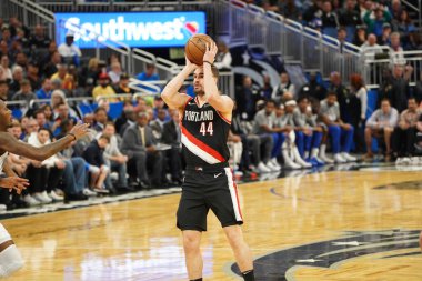 Orlando Magic, 2 Mart 2020 tarihinde Orlando Florida 'daki Amway Center' da Portland Trailblazers 'a ev sahipliği yaptı. Fotoğraf: Marty Jean-Louis