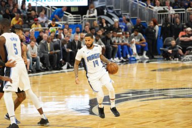 Orlando Magic, 2 Mart 2020 tarihinde Orlando Florida 'daki Amway Center' da Portland Trailblazers 'a ev sahipliği yaptı. Fotoğraf: Marty Jean-Louis